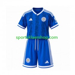 Leicester City drakt Hjemmetrøye Kort erm 2026-2027 , Barnesett Leicester City drakt Hjemmetrøye Kort erm 2026-2027 , Barnesett