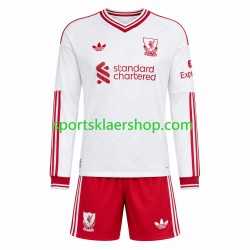 Liverpool drakt Bortetrøye Lang erm 2026-2027 , Barnesett