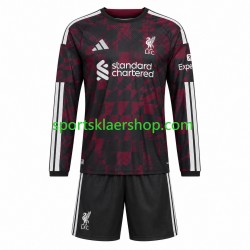 Liverpool drakt Tredjetrøye Lang erm 2026-2027 , Barnesett