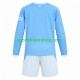 Manchester City drakt Hjemmetrøye Lang erm 2026-2027 , Barnesett