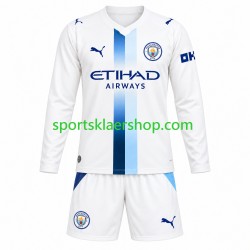 Manchester City drakt Tredjetrøye Lang erm 2026-2027 , Barnesett