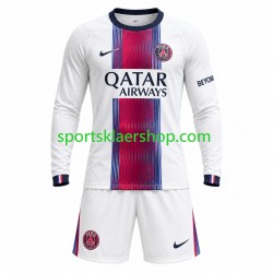 Paris Saint-Germain drakt Bortetrøye Lang erm 2026-2027 , Barnesett