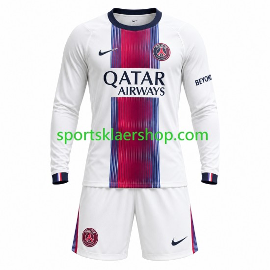 Paris Saint-Germain drakt Bortetrøye Lang erm 2026-2027 , Barnesett