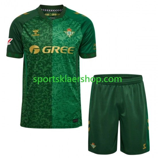 Real Betis drakt Bortetrøye Kort erm 2026-2027 , Barnesett