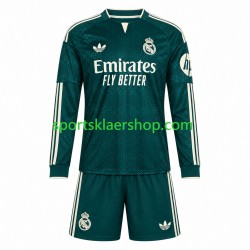 Real Madrid drakt Bortetrøye Lang erm 2026-2027 , Barnesett