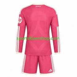 Real Madrid drakt Tredjetrøye Lang erm 2026-2027 , Barnesett