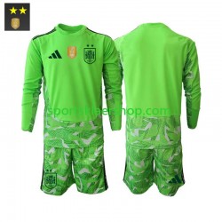 Spania drakt Keeper Tredjetrøye Lang erm 2026-2027 , Barnesett Spania drakt Keeper Tredjetrøye Lang erm 2026-2027 , Barnesett