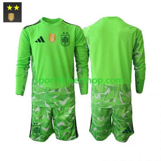 Spania drakt Keeper Tredjetrøye Lang erm 2026-2027 , Barnesett
