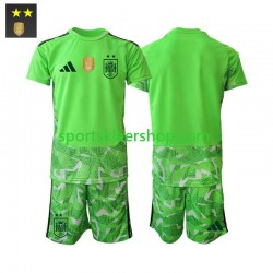 Spania drakt Keeper Tredjetrøye Kort erm 2026-2027 , Barnesett Spania drakt Keeper Tredjetrøye Kort erm 2026-2027 , Barnesett