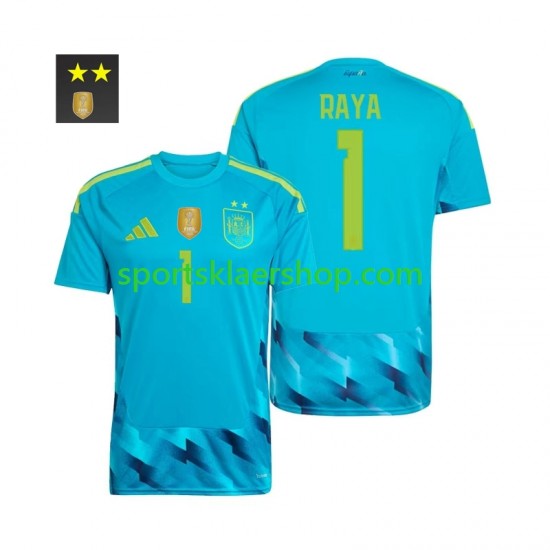 Spania drakt David Raya 1 Keeper Hjemmetrøye Kort erm 2026-2027 , Herre