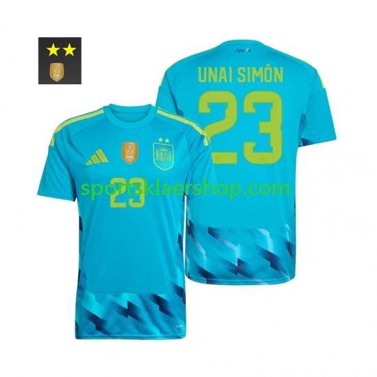 Spania drakt Unai Simon 23 Keeper Hjemmetrøye Kort erm 2026-2027 , Herre