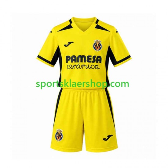 Villarreal CF drakt Hjemmetrøye Kort erm 2026-2027 , Barnesett