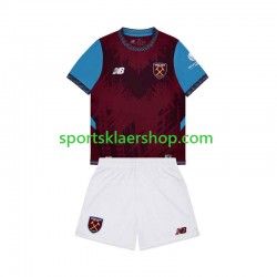 West Ham United drakt Hjemmetrøye Kort erm 2026-2027 , Barnesett