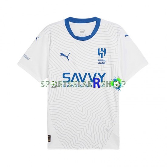 drakt Al-Hilal Bortetrøye Kort erm 2024-2025 , Herre