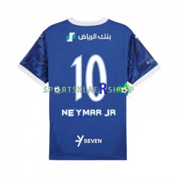 drakt Al-Hilal Neymar JR 10 Hjemmetrøye Kort erm 2024-2025 , Herre