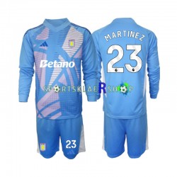 Aston Villa drakt Emiliano Martinez 23 Keeper Tredjetrøye Lang erm 2024-2025 , Barnesett