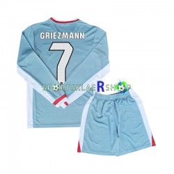 Atlético Madrid drakt Antoine Griezmann 7 Bortetrøye Lang erm 2024-2025 , Barnesett