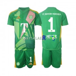 FC Bayern München drakt Manuel Neuer 1 Keeper Fjerdetrøye Kort erm 2024-2025 , Barnesett