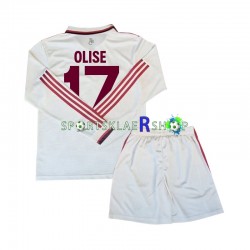 FC Bayern München drakt Olise 17 Tredjetrøye Lang erm 2024-2025 , Barnesett