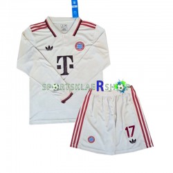 FC Bayern München drakt Olise 17 Tredjetrøye Lang erm 2024-2025 , Barnesett