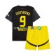Borussia Dortmund drakt Serhou Guirassy 9 Bortetrøye Kort erm 2024-2025 , Barnesett Borussia Dortmund drakt Serhou Guirassy 9 Bortetrøye Kort erm 2024-2025 , Barnesett