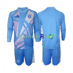 Tyskland drakt Keeper Fjerdetrøye Lang erm 2024-2025 , Barnesett