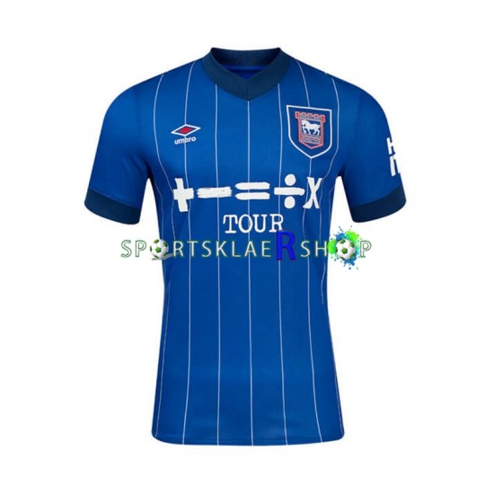 drakt Ipswich Town Hjemmetrøye Kort erm 2024-2025 , Herre