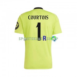 Real Madrid drakt COURTOIS 1 Keeper Tredjetrøye Kort erm 2024-2025 , Herre