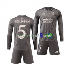 Real Madrid drakt Jude Bellingham 5 Tredjetrøye Lang erm 2024-2025 , Barnesett