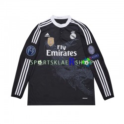 Real Madrid drakt 2014 Retro Tredjetrøye Lang erm , Herre