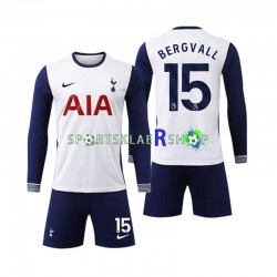 Tottenham Hotspur drakt  Bergvall 15 Hjemmetrøye Lang erm 2024-2025 , Barnesett
