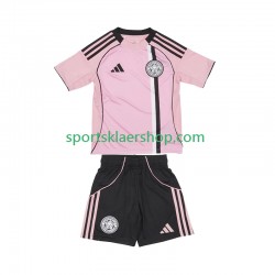 Leicester City drakt Tredjetrøye Kort erm 2025-2026 , Barnesett