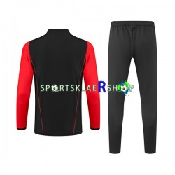 AS Roma 2023-2024 Svart Trenings Collegegenser Set