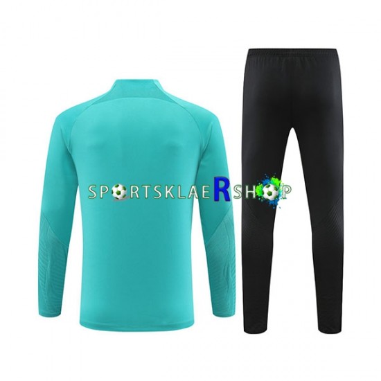 FC Barcelona 2023-2024 Blå Trenings Collegegenser Set