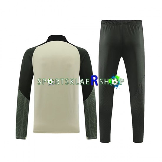 FC Barcelona 2023-2024 Grønn Trenings Collegegenser Set