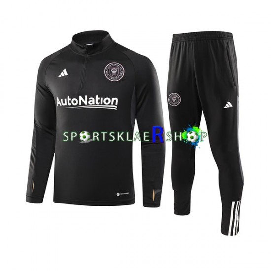 Inter Miami 2023-2024 Svart Trenings Collegegenser Set