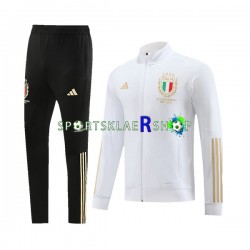 Italia 2023-2024 Hvit Trenings Collegegenser Set