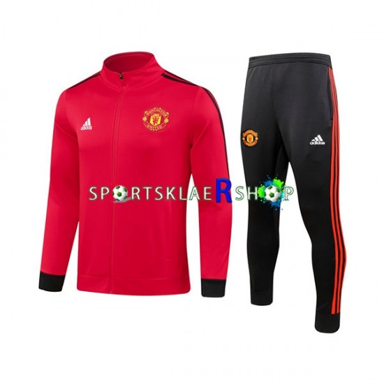 Manchester Utd 2023-2024 Rød Treningsdress