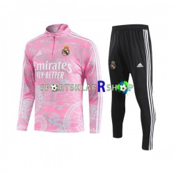 Real Madrid Dragon 2023-2024 Rosa Trenings Collegegenser Set
