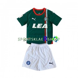 drakt Deportivo Alaves Bortetrøye Kort erm 2023-2024 , Barnesett