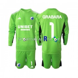 FC København drakt GRABARA 1 Keeper Fjerdetrøye Lang erm 2023-2024 , Barnesett