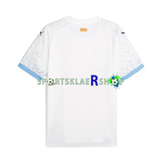 drakt Girona Bortetrøye Kort erm 2023-2024 , Herre