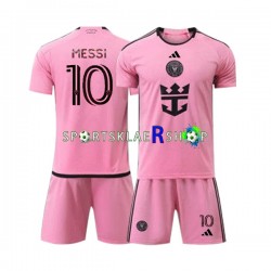 Inter Miami drakt Lionel Messi 10 Hjemmetrøye Kort erm 2024 , Barnesett