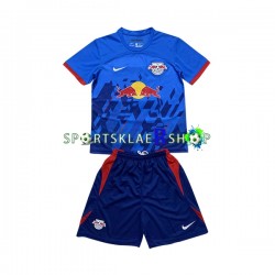 RB Leipzig drakt Tredjetrøye Kort erm 2023-2024 , Barnesett