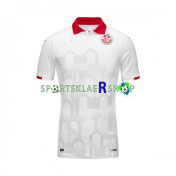 Tunisia drakt Bortetrøye Kort erm 2023-2024 , Herre