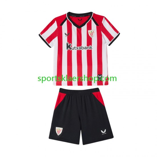 Athletic Bilbao drakt Hjemmetrøye Kort erm 2026-2027 , Barnesett