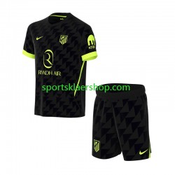 Atlético Madrid drakt Bortetrøye Kort erm 2026-2027 , Barnesett
