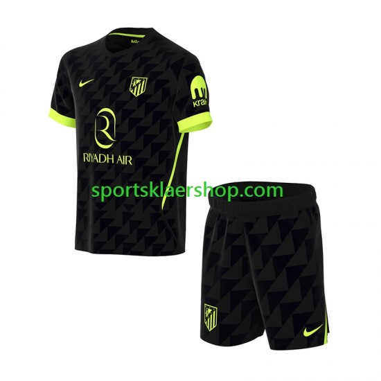 Atlético Madrid drakt Bortetrøye Kort erm 2026-2027 , Barnesett
