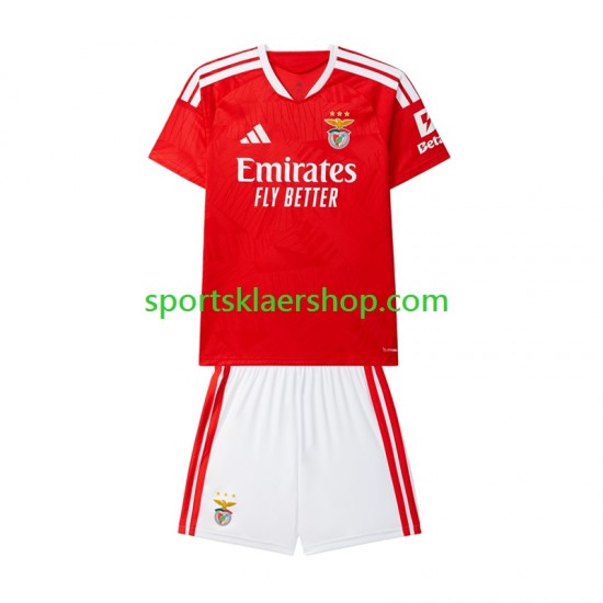 Benfica drakt Hjemmetrøye Kort erm 2026-2027 , Barnesett