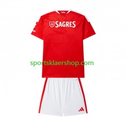 Benfica drakt Hjemmetrøye Kort erm 2026-2027 , Barnesett